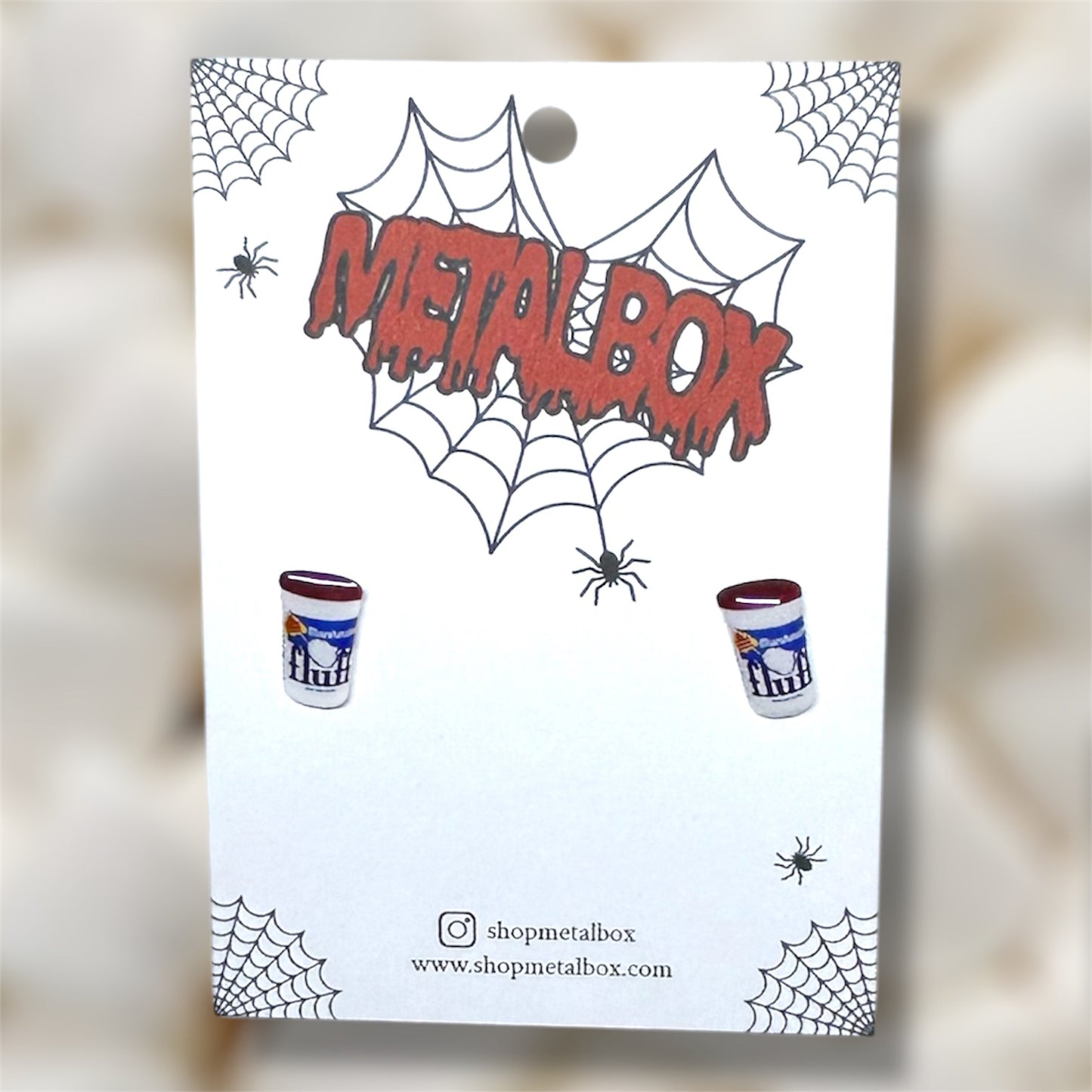 Marshmallow Fluff Studs