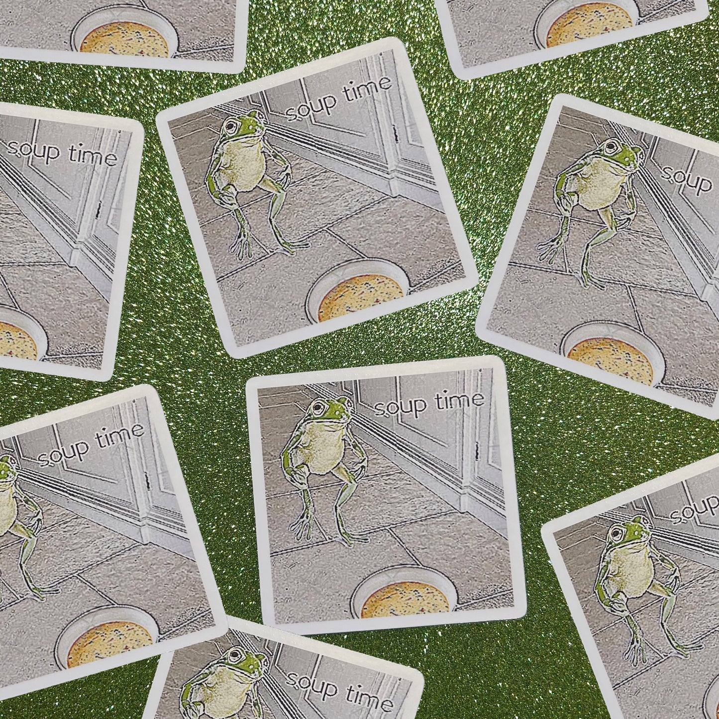 Soup Time Vinyl Sticker