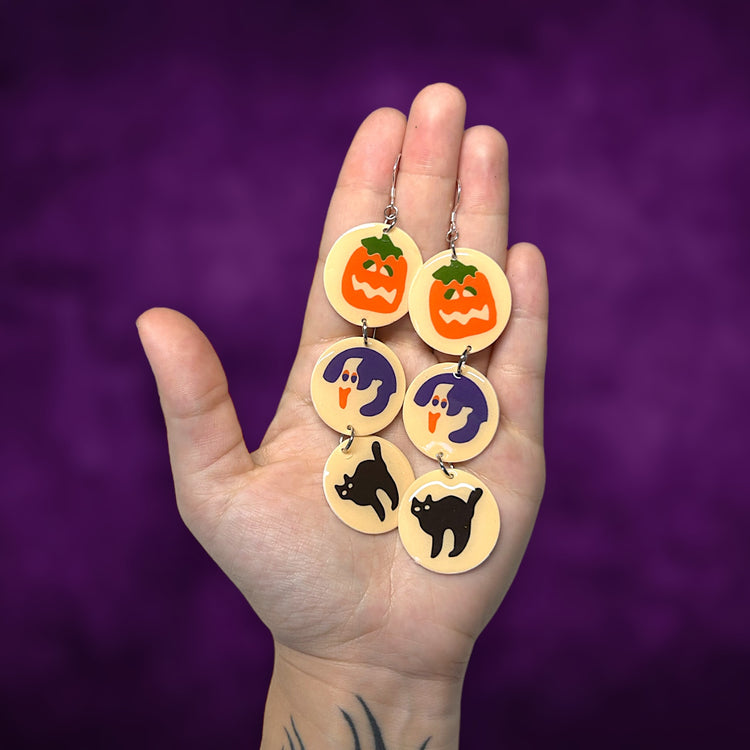 Halloween Cookie Stacks