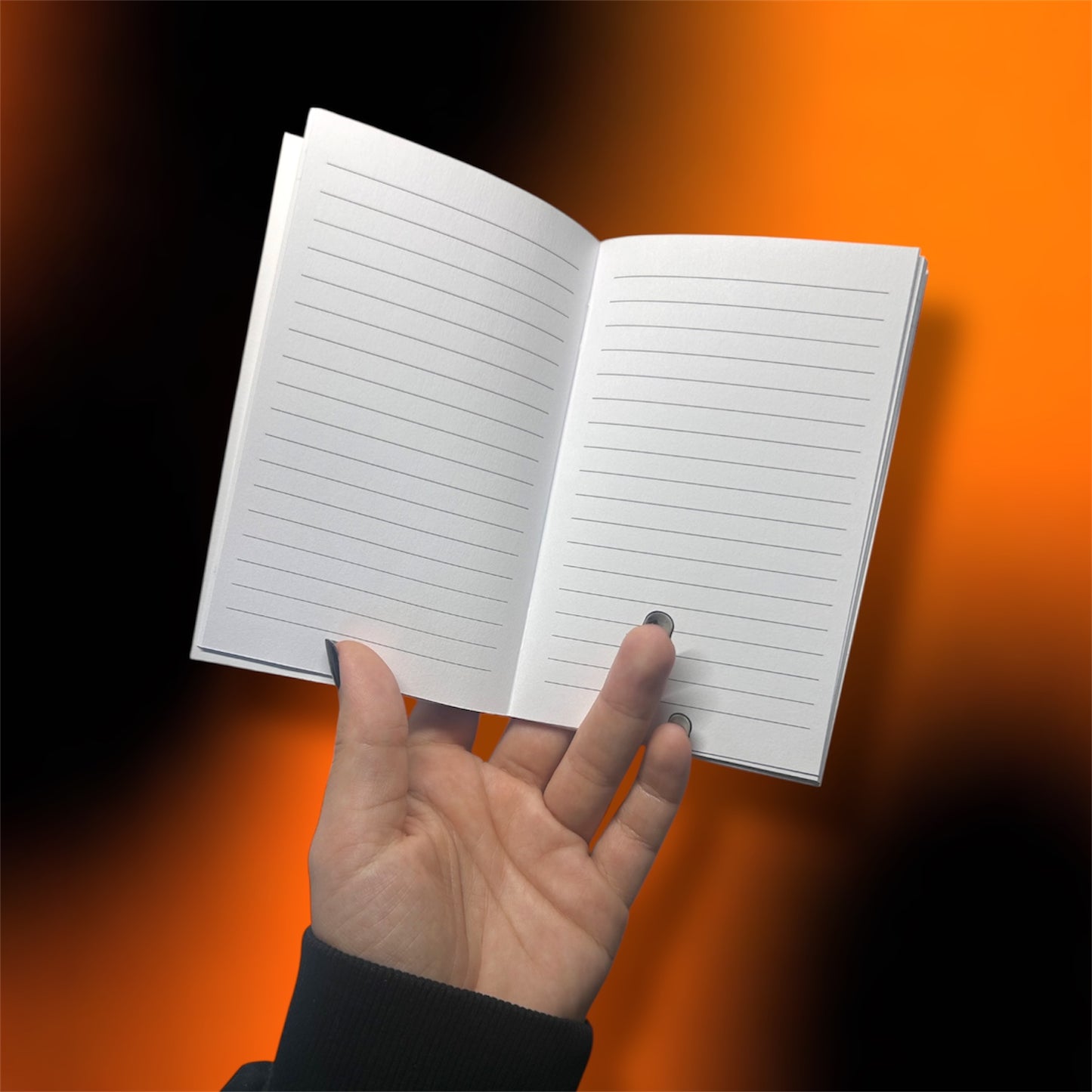 Halloween Cat Pocket Notebook