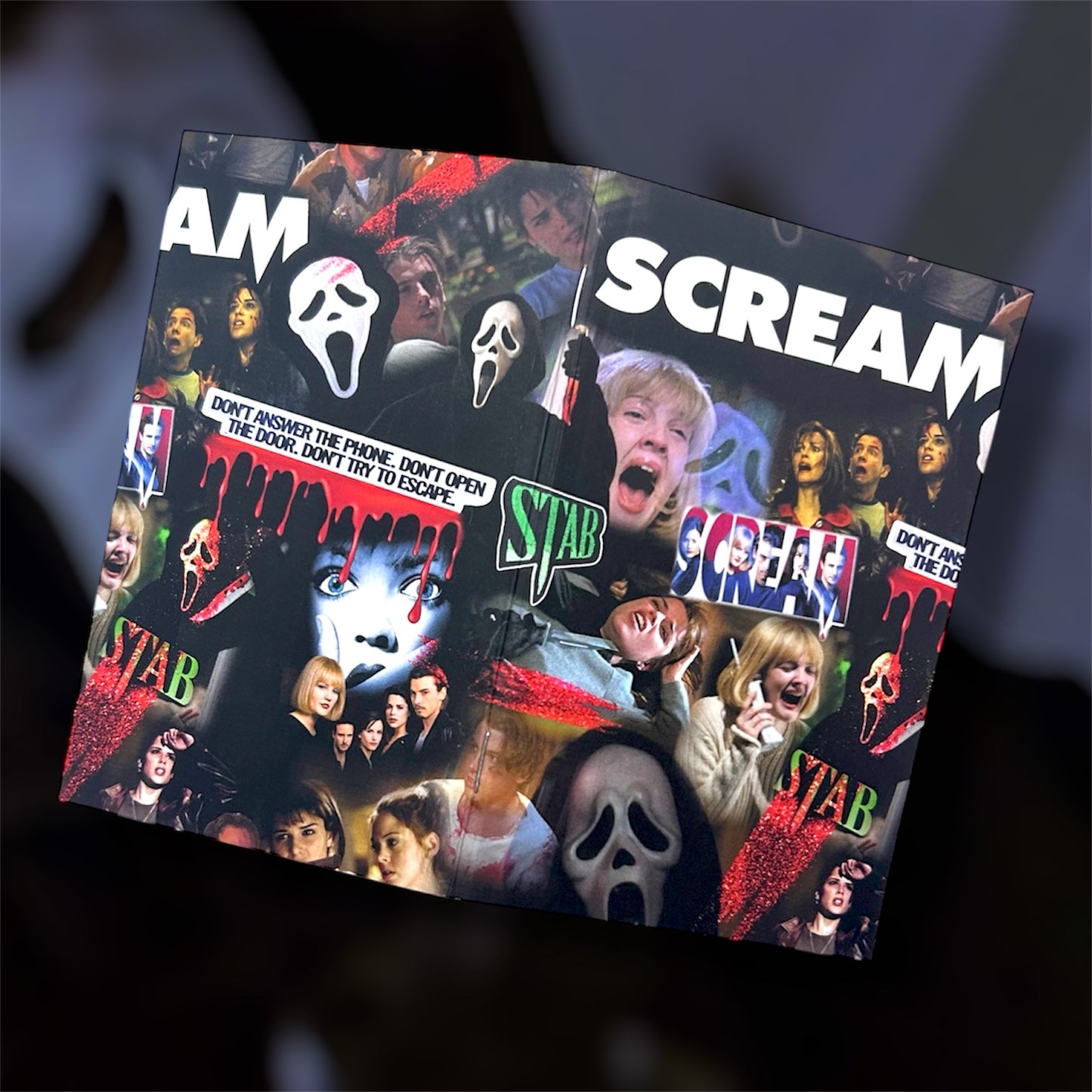 Scream Collage Pocket Notebook