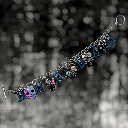 Gemini Zodiac Sign Charm Bracelet