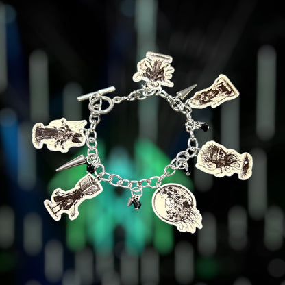 Sleep Token Take Me Back to Eden song character charm bracelet