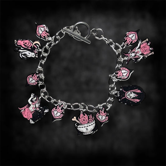 Baphomet Charm Bracelet
