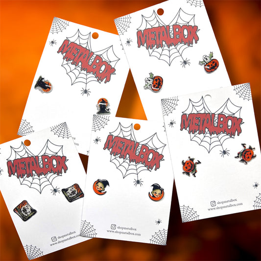 Vintage Halloween Icon Stud Earrings