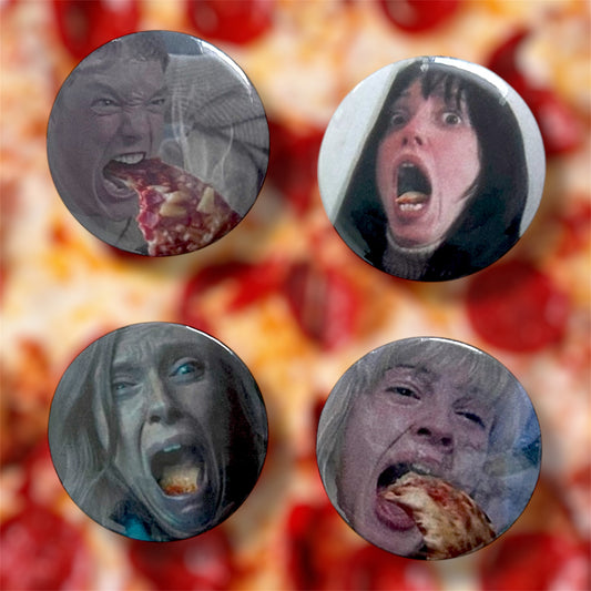Horror Pizza Meme Buttons