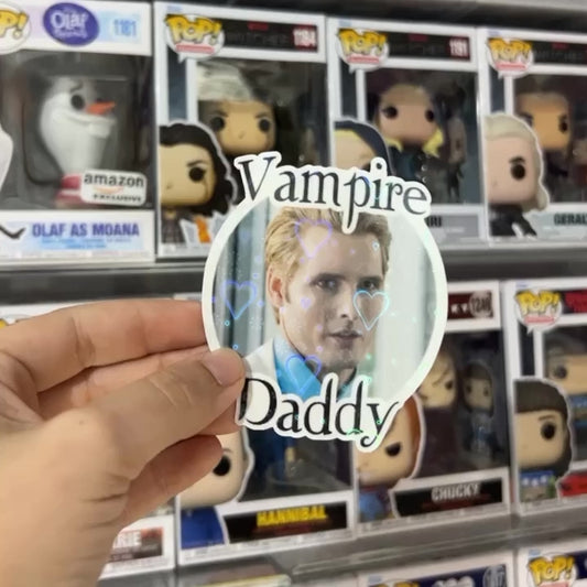 Vampire Daddy Sticker