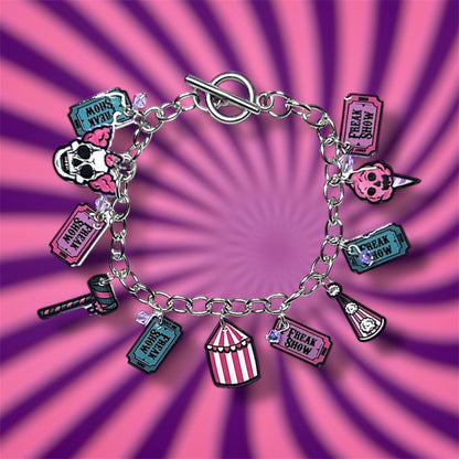 Spooky Circus Charm Bracelet