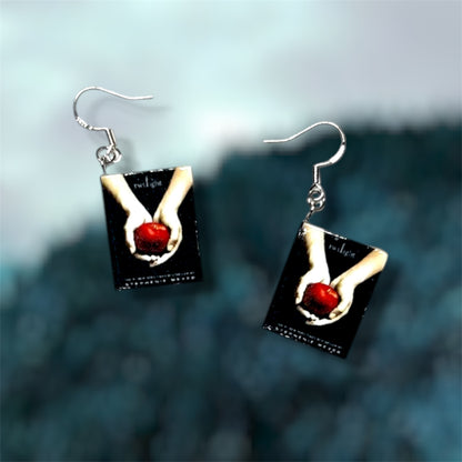 Twilight Miniature Book Earrings