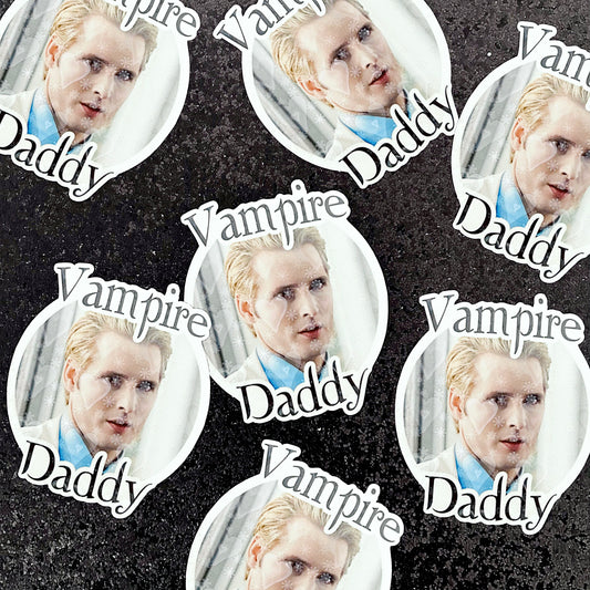 Vampire Daddy Sticker